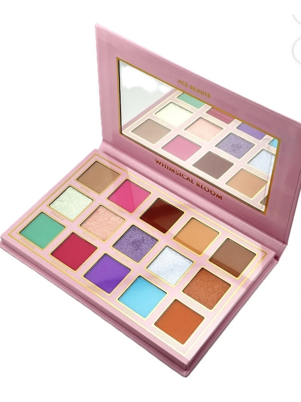 Ace Beaute Whimsical Bloom Eyeshadow Palette - 15 Color Palette NIB